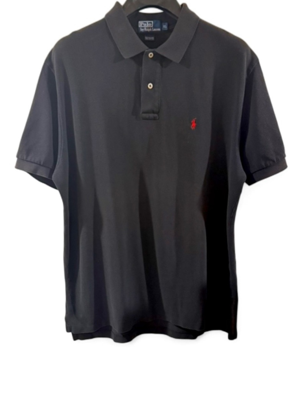 Polo Ralph Lauren Black Polo Shirt Size Men’s XL